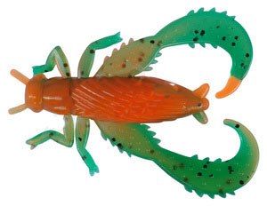 Big Bite Baits Bug Series (Cricket) цвет Firetiger Swirl фото