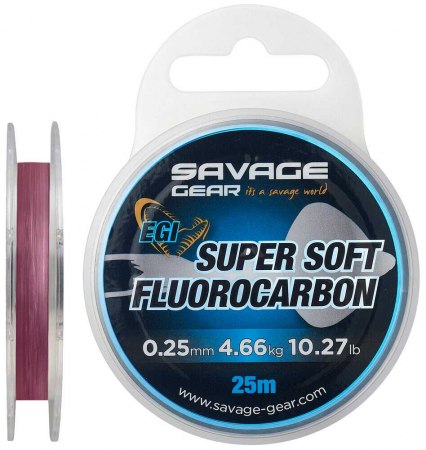 флюорокарбон Savage Gear Super Soft EGI фото
