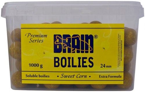 Бойлы Brain Sweet Corn (Кукуруза) Soluble 1 kg фото 1