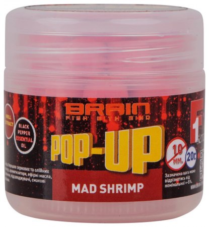 Brain Pop-Up F1 Mad Shrimp (креветка/специи) 18580259 фото