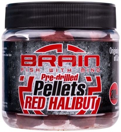 Пеллетс Brain Red Halibut Pre drilled 20 мм (1858.30.25) фото