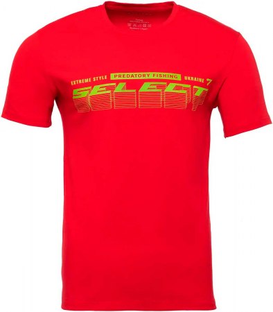 Select T-Shirt Graded Logo Red фото