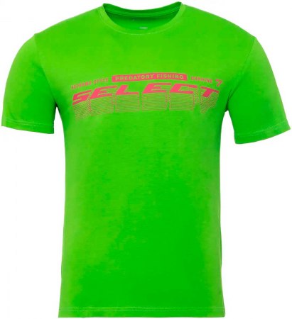 Футболка Select T-Shirt Graded Logo Lime фото