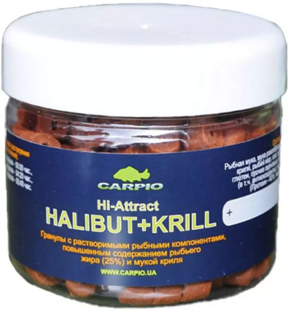 Пеллетс Carpio Hi-Attract Halibut+Krill (21010193) фото