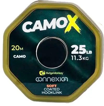 RidgeMonkey Connexion CamoX Soft Coated Hooklink (RMT317) фото