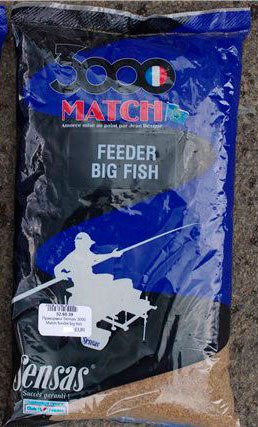 Прикормка Sensas 3000 Match Feeder & Big Fish 1кг (326039) фото
