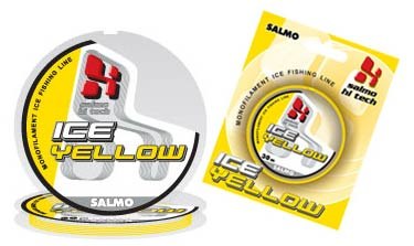 Леска моно Salmo Hi-Tech Ice Yellow 30 м