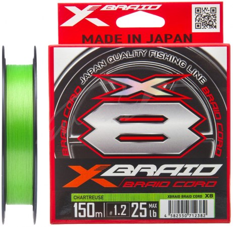 0.235 мм YGK X-Braid Braid Cord X8 (55450395) фото