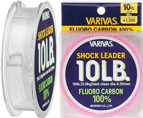 0.260 флюорокарбон Varivas Fluoro Shock Leader (30 м) 4.5 кг (10lb)