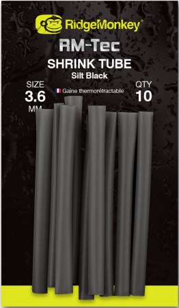 Трубка термоусадочная RidgeMonkey RM-Tec Shrink Tube цвет Silt Black (91680067) фото 