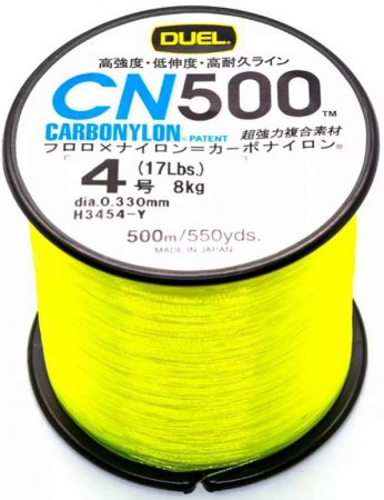 Леска Duel CN500 Carbonylon (H3453-Y) фото