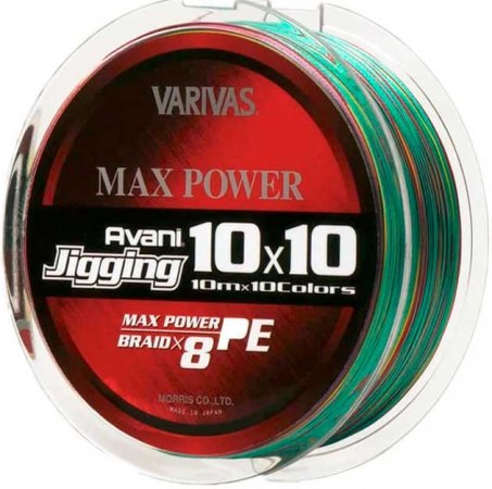 Шнур Varivas New Avani Jigging 10x10 MAX Power PE X8 600м фото