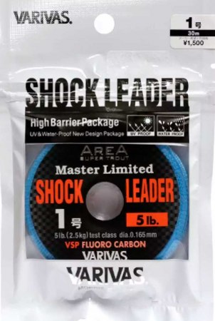 флюорокарбон 5 lb Varivas Trout Area MLD Shock Leader VSP Fluoro фото