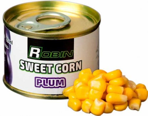 Кукуруза Robin Sweet Corn 65 мл (ж/б) Слива фото