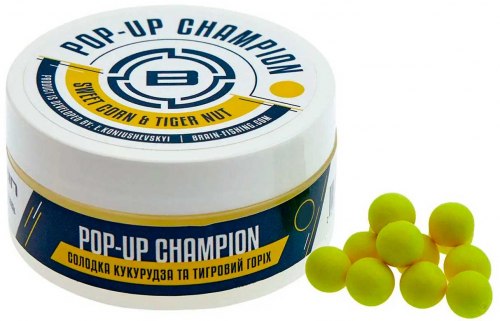 Бойлы Brain Champion Pop-Up Sweet Corn&Tiger Nut фото
