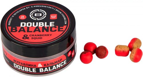 Бойлы Brain Double Balance Cranberry & Squid фото