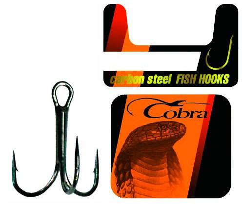 Крючки-тройники Cobra модель 2082