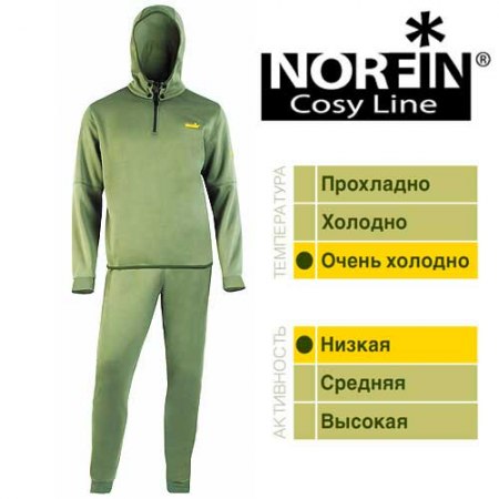 Термобелье Norfin Cosy Line (олива)