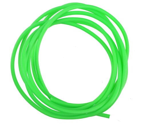 Кембрик силиконовый флуоресцентный ∅0.8 Х 1.5 мм (100 см) зеленый фото