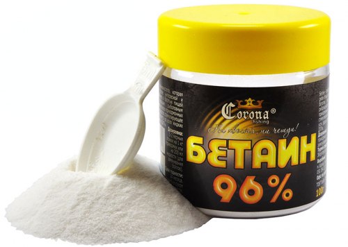 Бетаин рыболовный 96% Corona добавка фото