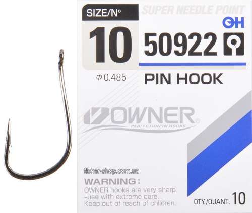 Крючки Owner Pin Hook (BC) 50922 фото