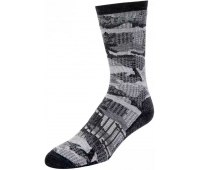 Носки Simms Merino Midweight Hiker Sock (с шерстью Мериноса) цвет Hex Flo Camo Carbon