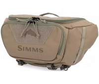 Сумка поясная Simms Tributary Hip Pack Tan (5 л) цвет бежевый
