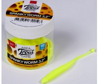 Слаг съедобный LJ Spanky Worm 3.2" (8.15 см) цвет S88 (10шт)