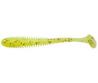 Keitech Swing Impact 3.5" PAL#01 Chartreuse Red Flake (8 шт)