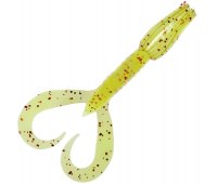 Keitech Little Spider 3.5" PAL#01 Chartreuse Red Flake (5 шт)