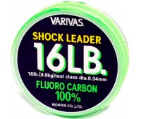 0.340 флюорокарбон Varivas Fluoro Shock Leader (30 м) 8 кг (16lb) цв. прозрачный