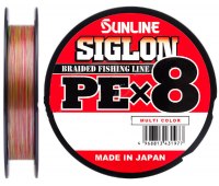 0.132/#0.6 Шнур Sunline Siglon PE х8 мульти (150m) 4.5кг (10Lb)