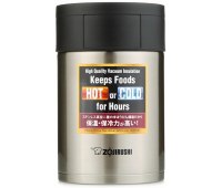 Пищевой термоконтейнер Zojirushi 0.55л (SW-HAE55XA) цвет стальной