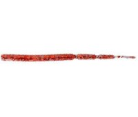 Съедобный силикон Jackall Mebaru Bushi Long 3" Clear Red Flake (10шт)