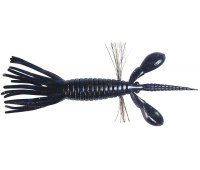 Съедобный силикон Jackall Pine Shrimp 2" Black Blue Flake (6шт)