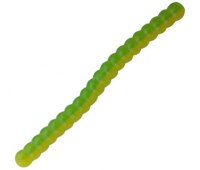 Съедобный силикон Big Bite Baits Trout Worm 3" (7.62 см) #Green/Yellow (10 шт)