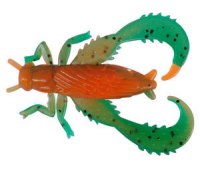 Съедобный силикон Big Bite Baits Bug Series (Cricket) цвет Firetiger Swirl (10 шт)