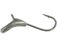 Мормышка вольфрамовая Shark Гольф с петелькой (∅3мм 0.4гр) серебро (1шт)