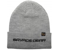 Шапка Savage Gear Fold-Up Beanie цв.серый