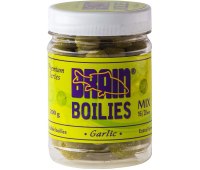 Бойлы Brain Garlic (Чеснок) Soluble 200 гр (16-20 мм Mix)