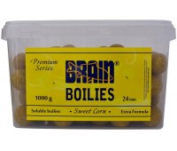 Бойлы Brain Sweet Corn (Кукуруза) Soluble 1 кг (24 мм)