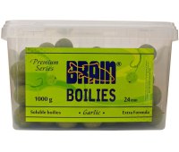 Бойлы Brain Garlic (Чеснок) Soluble 1 кг (24 мм)