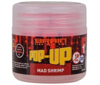 Бойлы Brain Pop-Up F1 Mad Shrimp (креветка/специи) 10 мм (20 гр)