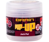 Бойлы Brain Pop-Up F1 Jack Pot (копченая колбаса) 12 мм (15 гр)