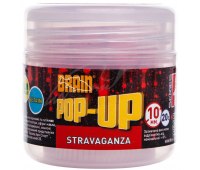 Бойлы Brain Pop-Up F1 Stravaganza (клубника с икрой) 8 мм (20 гр)