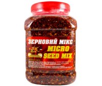 Зерновая смесь 3KBaits Зерновой Микс Micro Seed Mix (натуральний) банка 3л