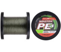 ∅0.14 мм Шнур Select Master PE 1000 м (темно-зеленый) 17 кг