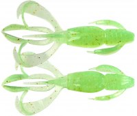 Keitech Crazy Flapper 2.4" EA#19 Electric Chart Shad (10 шт.)