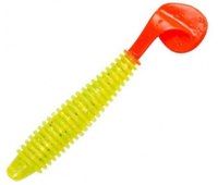 Силикон Fladen Ribbed Shad (7 гр 10 см) цв. Chartreuse Red Tail (1 шт)