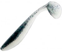 Съедобный силикон FishUP Wizzle Shad 3" (8 см) #201 Bluegill/Pearl (8 шт)